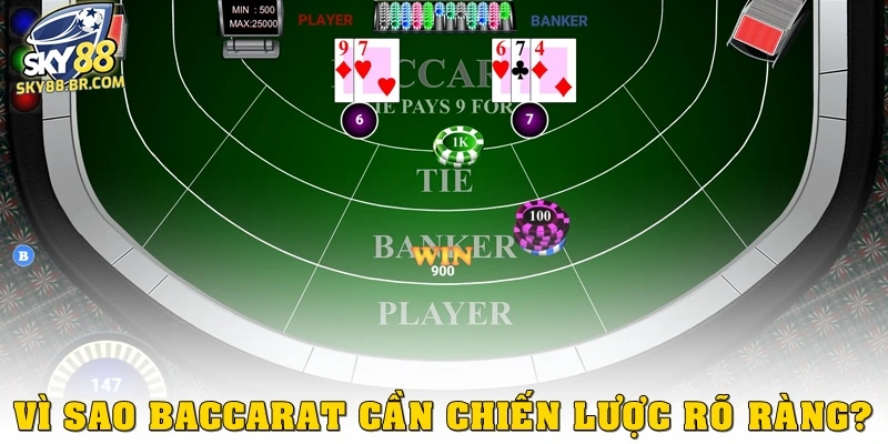 12 Kinh Nghiệm Chơi Baccarat Tăng Tỷ Lệ Thắng Ở Sky88 1 Vì sao baccarat cần chiến lược rõ ràng?